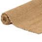 vidaXL Tappeto Rettangolare Naturale 160x230 cm in Juta vidaXL Tappeto Rettangolare Naturale 160x230 cm in Juta