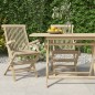 vidaXL Sedie Giardino Pieghevoli 2pz Grigie 56x61x89 cm Massello Teak vidaXL Sedie Giardino Pieghevoli 2pz Grigie 56x61x89 cm Massello Teak