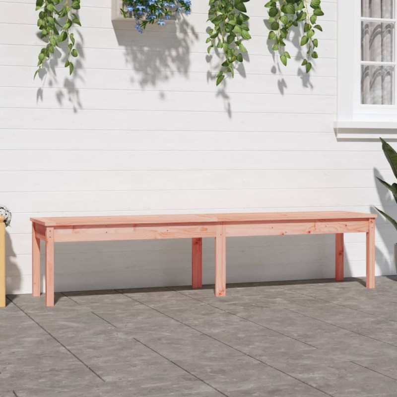 vidaXL Panca da Giardino 2 Posti 203,5x44x45 cm Legno Massello Douglas vidaXL Panca da Giardino 2 Posti 203,5x44x45 cm Legno Massello Douglas