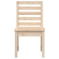 vidaXL Sedie da Giardino 2pz 50x48x91,5 cm Legno Massello di Pino vidaXL Sedie da Giardino 2pz 50x48x91,5 cm Legno Massello di Pino