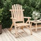 vidaXL Sedia da Giardino 68x86x103 cm in Legno Massello di Abete Rosso