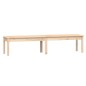 vidaXL Panca da Giardino 2 Posti 203,5x44x45 cm Legno Massello di Pino vidaXL Panca da Giardino 2 Posti 203,5x44x45 cm Legno Massello di Pino