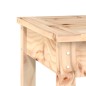 vidaXL Panca da Giardino 80x44x45 cm in Legno Massello di Pino vidaXL Panca da Giardino 80x44x45 cm in Legno Massello di Pino