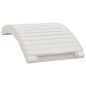 vidaXL Lettino Prendisole Bianco 184x55x64 cm Legno Massello di Acacia vidaXL Lettino Prendisole Bianco 184x55x64 cm Legno Massello di Acacia