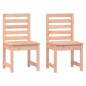 vidaXL Sedie da Giardino 2pz 40,5x48x91,5 cm Legno Massello di Douglas vidaXL Sedie da Giardino 2pz 40,5x48x91,5 cm Legno Massello di Douglas