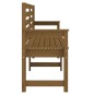 vidaXL Panca da Giardino Miele 159,5x48x91,5 cm Legno Massello di Pino vidaXL Panca da Giardino Miele 159,5x48x91,5 cm Legno Massello di Pino