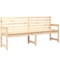 vidaXL Panca da Giardino 203,5x48x91,5 cm in Legno Massello di Pino vidaXL Panca da Giardino 203,5x48x91,5 cm in Legno Massello di Pino