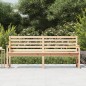 vidaXL Panca da Giardino 203,5x48x91,5 cm in Legno Massello di Pino vidaXL Panca da Giardino 203,5x48x91,5 cm in Legno Massello di Pino
