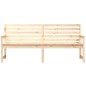 vidaXL Panca da Giardino 203,5x48x91,5 cm in Legno Massello di Pino vidaXL Panca da Giardino 203,5x48x91,5 cm in Legno Massello di Pino
