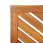 vidaXL Panca da Giardino 109 cm in Legno Massello di Acacia vidaXL Panca da Giardino 109 cm in Legno Massello di Acacia