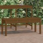 vidaXL Panca da Giardino Miele 109x44x45 cm Legno Massello di Pino vidaXL Panca da Giardino Miele 109x44x45 cm Legno Massello di Pino