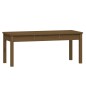 vidaXL Panca da Giardino Miele 109x44x45 cm Legno Massello di Pino vidaXL Panca da Giardino Miele 109x44x45 cm Legno Massello di Pino