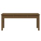 vidaXL Panca da Giardino Miele 109x44x45 cm Legno Massello di Pino vidaXL Panca da Giardino Miele 109x44x45 cm Legno Massello di Pino