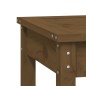 vidaXL Panca da Giardino Miele 109x44x45 cm Legno Massello di Pino vidaXL Panca da Giardino Miele 109x44x45 cm Legno Massello di Pino