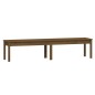 vidaXL Panca Giardino 2 Posti Miele 203,5x44x45cm Legno Massello Pino vidaXL Panca Giardino 2 Posti Miele 203,5x44x45cm Legno Massello Pino