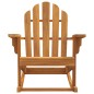 vidaXL Sedia Dondolo Adirondack da Giardino 79x100x103cm Massello Teak vidaXL Sedia Dondolo Adirondack da Giardino 79x100x103cm Massello Teak