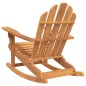 vidaXL Sedia Dondolo Adirondack da Giardino 79x100x103cm Massello Teak vidaXL Sedia Dondolo Adirondack da Giardino 79x100x103cm Massello Teak