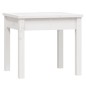 vidaXL Panca da Giardino Bianca 50x44x45 cm Legno Massello di Pino vidaXL Panca da Giardino Bianca 50x44x45 cm Legno Massello di Pino