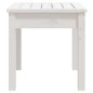 vidaXL Panca da Giardino Bianca 50x44x45 cm Legno Massello di Pino vidaXL Panca da Giardino Bianca 50x44x45 cm Legno Massello di Pino