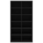 vidaXL Scarpiera Nera 54x34x100,5 cm in Legno Multistrato vidaXL Scarpiera Nera 54x34x100,5 cm in Legno Multistrato