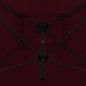 vidaXL Ombrellone Doppio con Palo in Acciaio 250x250 cm Rosso Bordò vidaXL Ombrellone Doppio con Palo in Acciaio 250x250 cm Rosso Bordò