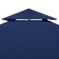 vidaXL Telo di Ricambio per Gazebo 310g/m² Blu Scuro 3x3m vidaXL Telo di Ricambio per Gazebo 310g/m² Blu Scuro 3x3m