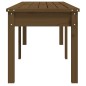 vidaXL Panca Giardino 2 Posti Miele 159,5x44x45cm Legno Massello Pino vidaXL Panca Giardino 2 Posti Miele 159,5x44x45cm Legno Massello Pino