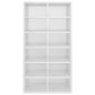 vidaXL Scarpiera Bianco Lucido 54x34x100,5 cm in Legno Multistrato vidaXL Scarpiera Bianco Lucido 54x34x100,5 cm in Legno Multistrato