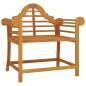 vidaXL Sedie da Giardino 2 pz 91x62x94 cm in Legno Massello di Teak