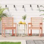 vidaXL Sedie da Giardino 2pz 60x48x91 cm Legno Massello di Douglas vidaXL Sedie da Giardino 2pz 60x48x91 cm Legno Massello di Douglas