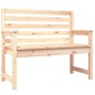 vidaXL Panca da Giardino 109x48x91,5 cm in Legno Massello di Pino vidaXL Panca da Giardino 109x48x91,5 cm in Legno Massello di Pino