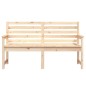 vidaXL Panca da Giardino 159,5x48x91,5 cm in Legno Massello di Pino vidaXL Panca da Giardino 159,5x48x91,5 cm in Legno Massello di Pino