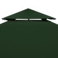 vidaXL Telo di Ricambio per Gazebo 310g/m² Verde 3x4m vidaXL Telo di Ricambio per Gazebo 310g/m² Verde 3x4m