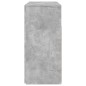 vidaXL Credenza con Luci LED Grigio Cemento 80x35x75 cm vidaXL Credenza con Luci LED Grigio Cemento 80x35x75 cm