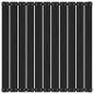 vidaXL Poggiapiedi da Giardino 42x35x45 cm Legno Massello di Pino Nero