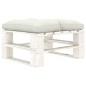 vidaXL Set Salotto da Giardino su Pallet 6 pz e Cuscini Beige in Legno vidaXL Set Salotto da Giardino su Pallet 6 pz e Cuscini Beige in Legno