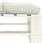 vidaXL Set Salotto da Giardino su Pallet 6 pz e Cuscini Beige in Legno vidaXL Set Salotto da Giardino su Pallet 6 pz e Cuscini Beige in Legno