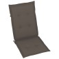 vidaXL Sedie da Giardino Pieghevoli 3pz con Cuscini Acacia Massello vidaXL Sedie da Giardino Pieghevoli 3pz con Cuscini Acacia Massello