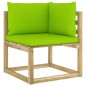 vidaXL Set Salotto Giardino con Cuscini 7 pz in Pino Impregnato