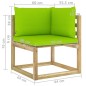 vidaXL Set Salotto Giardino con Cuscini 7 pz in Pino Impregnato