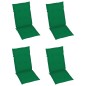 vidaXL Sedie da Giardino Pieghevoli 3 pz con Cuscini Acacia Massello vidaXL Sedie da Giardino Pieghevoli 3 pz con Cuscini Acacia Massello