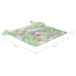 vidaXL Sedie da Giardino Pieghevoli 6 pz con Cuscini Massello Acacia vidaXL Sedie da Giardino Pieghevoli 6 pz con Cuscini Massello Acacia