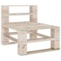 vidaXL Set Salotto Giardino 8 pz in Pino Impregnato