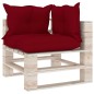 vidaXL Set Salotto Giardino su Pallet Cuscini 6 pz in Legno di Pino vidaXL Set Salotto Giardino su Pallet Cuscini 6 pz in Legno di Pino