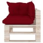 vidaXL Set Salotto Giardino su Pallet Cuscini 6 pz in Legno di Pino vidaXL Set Salotto Giardino su Pallet Cuscini 6 pz in Legno di Pino