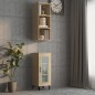 Armadietto Muro Rovere Sonoma 34,5x32,5x90 cm Legno Multistrato Armadietto Muro Rovere Sonoma 34,5x32,5x90 cm Legno Multistrato