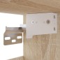 Armadietto Muro Rovere Sonoma 34,5x32,5x90 cm Legno Multistrato Armadietto Muro Rovere Sonoma 34,5x32,5x90 cm Legno Multistrato