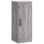 vidaXL Credenza Grigio Sonoma 34,5x34x180 cm in Legno Multistrato vidaXL Credenza Grigio Sonoma 34,5x34x180 cm in Legno Multistrato