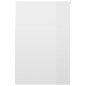 vidaXL Scarpiera con Panchina Bianco Lucido 60x30x45 cm in Truciolato vidaXL Scarpiera con Panchina Bianco Lucido 60x30x45 cm in Truciolato