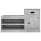 vidaXL Scarpiera Grigio Cemento 100x42x60 cm in Legno Multistrato vidaXL Scarpiera Grigio Cemento 100x42x60 cm in Legno Multistrato